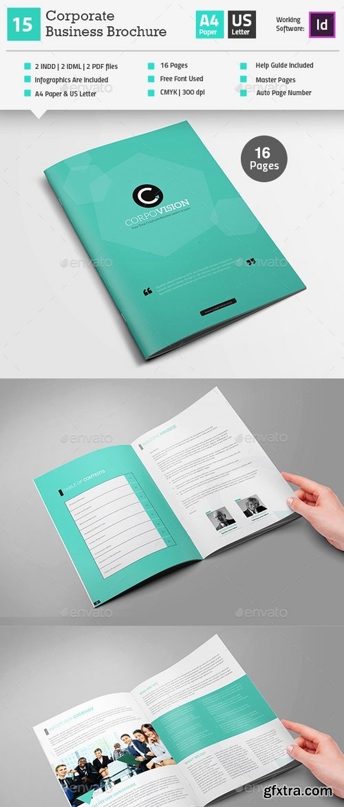 GraphicRiver - Multipurpose Business Brochure Indesign V15 12471160