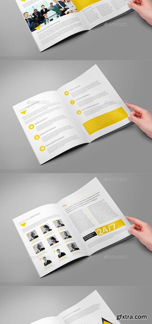 GraphicRiver - Multipurpose Business Brochure Indesign Layout V16 12485860