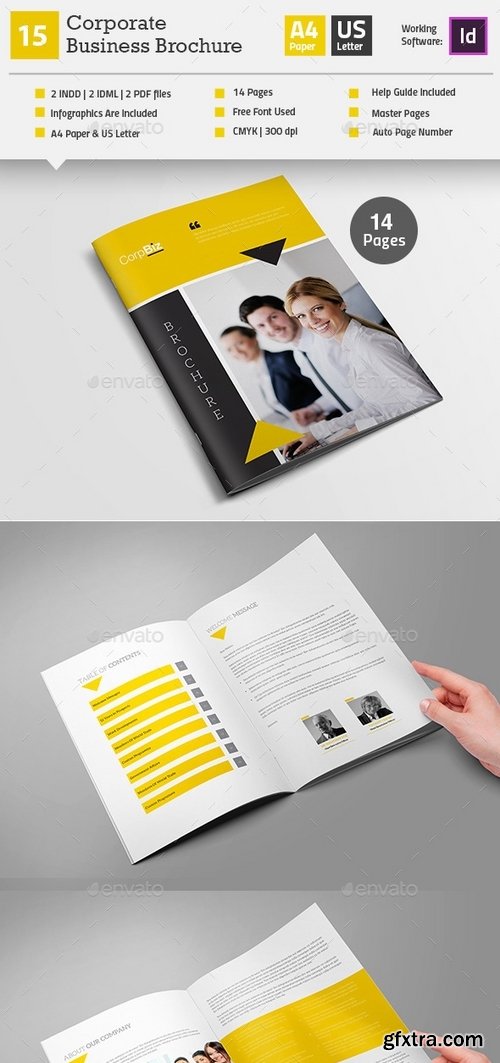 GraphicRiver - Multipurpose Business Brochure Indesign Layout V16 12485860