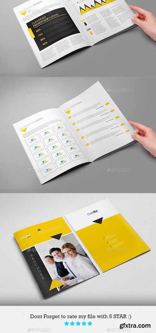 GraphicRiver - Multipurpose Business Brochure Indesign Layout V16 12485860