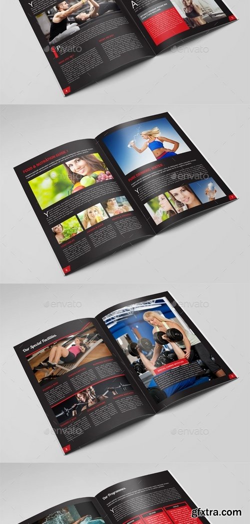 GraphicRiver - Fitness Guide Brochure Template 10216693