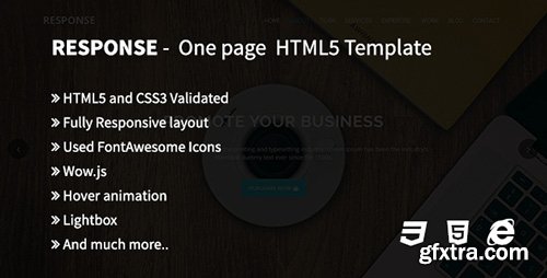 CodeGrape - Response - One Page HTML5 Template (Update: 24 August 16) - 9458