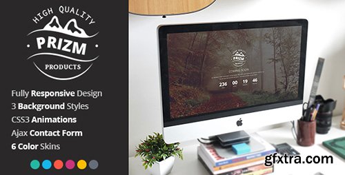 CodeGrape - Prizm Responsive Coming Soon Theme (Update: 29 July 16) - 8550