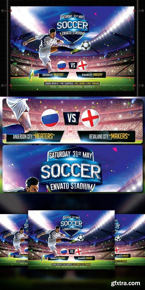 CM - Soccer Flyer Template 1176985