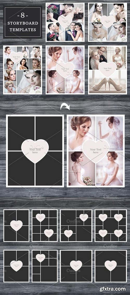 CM - Storyboard Templates Set 004 1176424