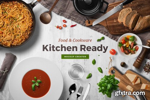 Kitchen Ready Mockup Vol. 3