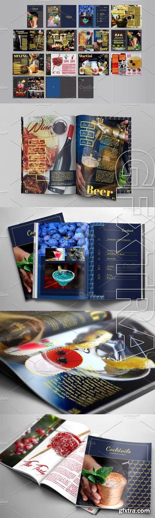 CM - Cocktail Brochure/Magazine 1068959