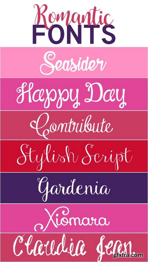 Romantic Fonts 2 000018