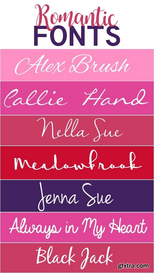 Romantic Fonts 4 000020