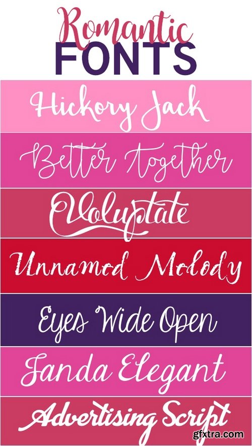 Romantic Fonts 6 000022