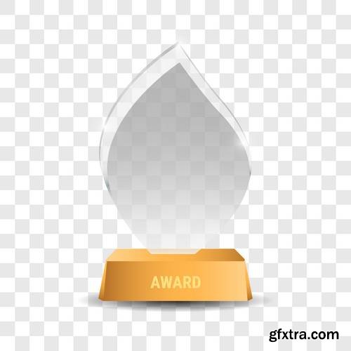 Trophy Glass Award