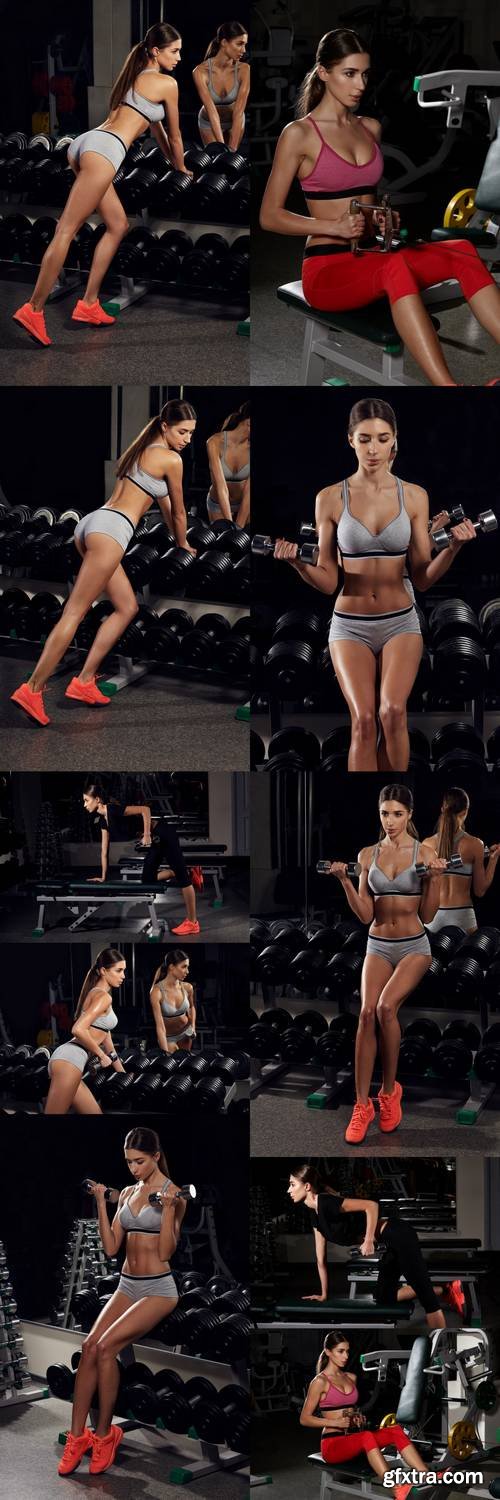 Fitness Woman in Gym