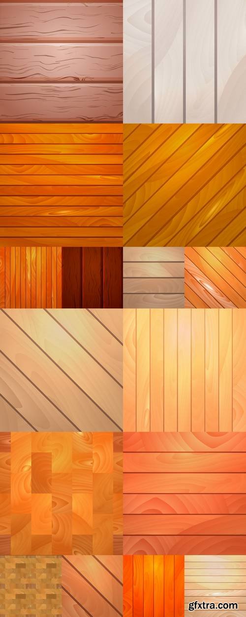 Realistic Wooden Background