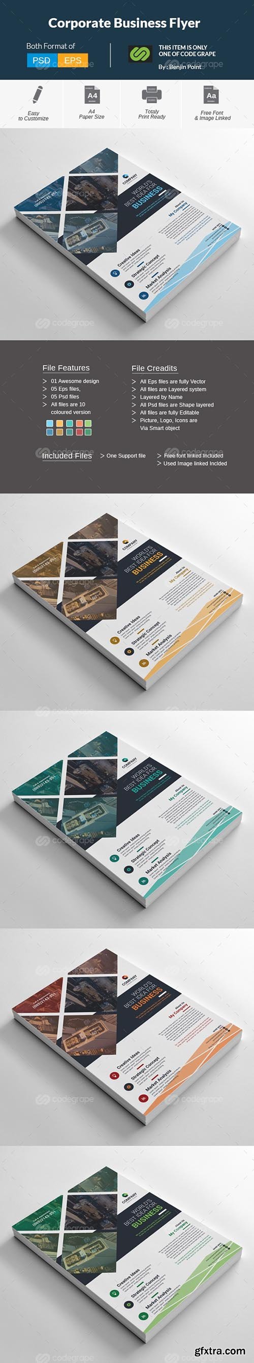 Corporate Business Flyer 11604