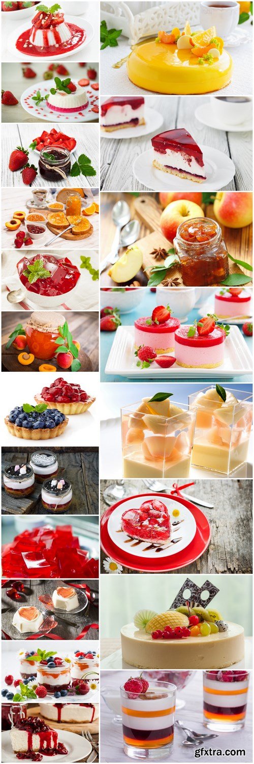 Delicate Fruit Desserts - 20 HQ Images