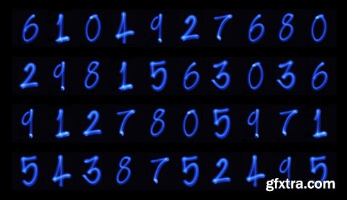 Counting light numbers