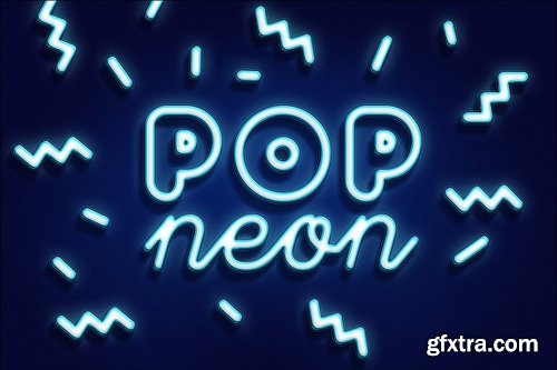 CreativeMarket POP NEON STYLE 1152920