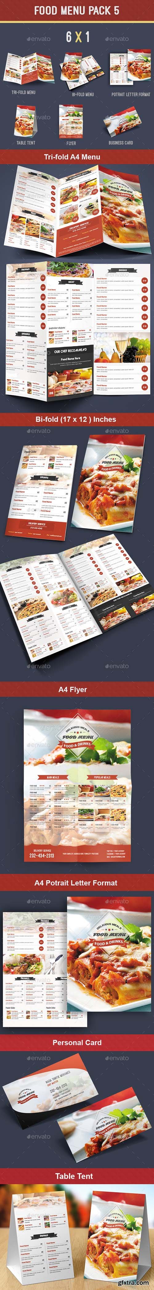 GraphicRiver Food Menu Pack 5 8757718