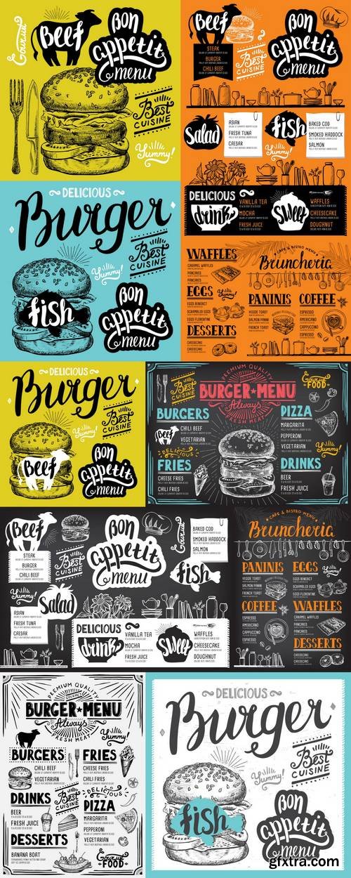 Menu Restaurant - Food Template 2