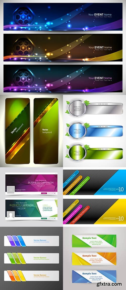 Banners Vector Collection 5