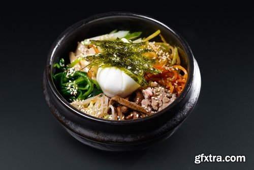 Collection of Japanese seafood soup noodles egg 25 HQ Jpeg