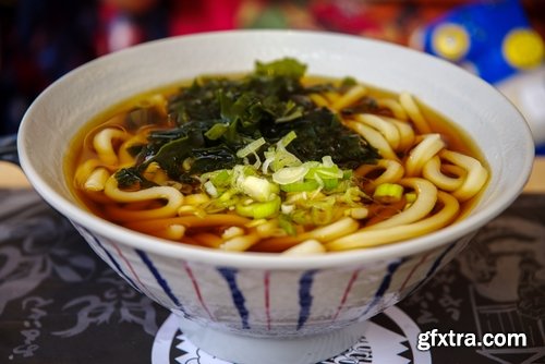 Collection of Japanese seafood soup noodles egg 25 HQ Jpeg