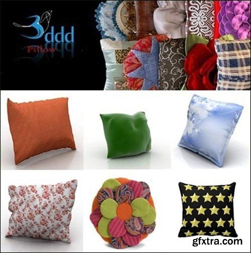 3DDD pillows 3d models