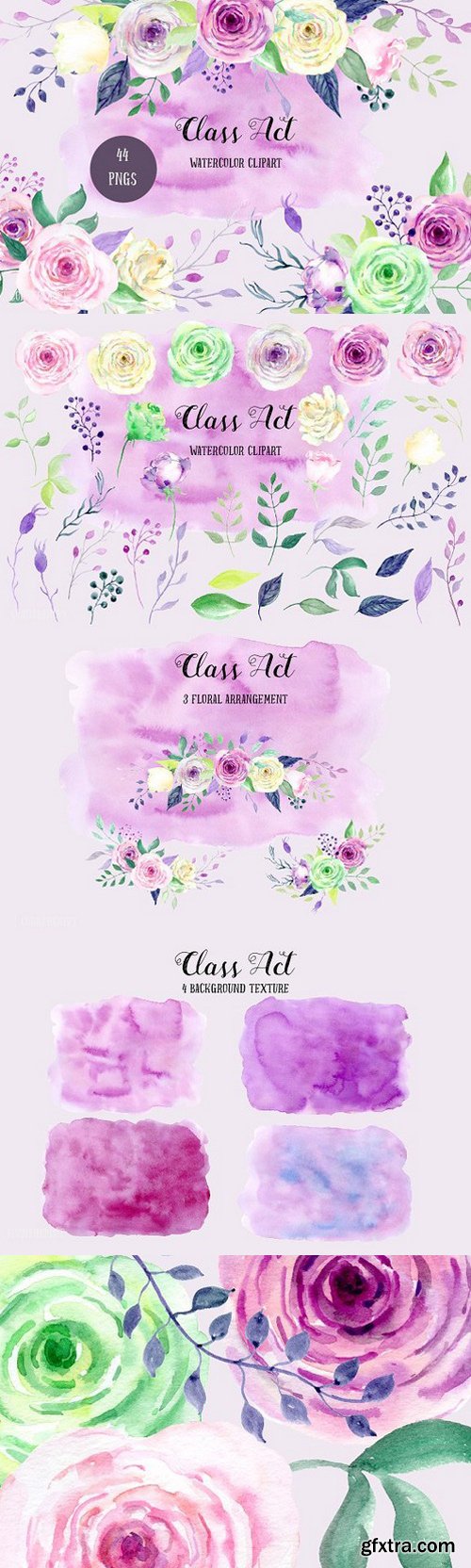 CM - Watercolor Clipart Class Act 1176947