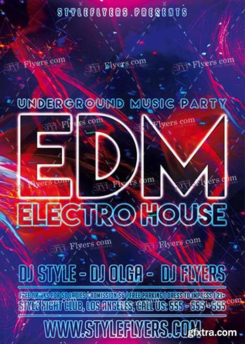 EDM V9 PSD Flyer Template