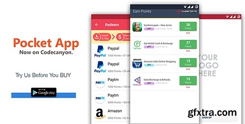 CodeCanyon - Android Rewards App - POCKET v1.4 - 17413949