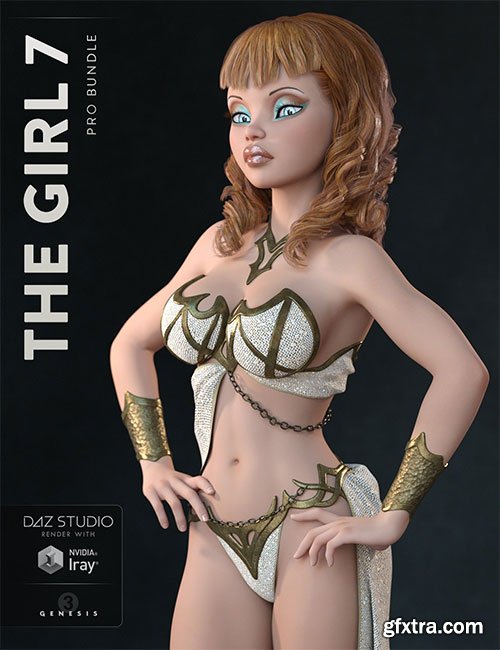 The Girl 7 Pro Bundle 23451 DAZ3D