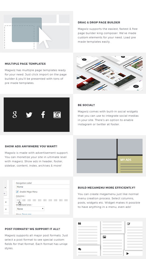 ThemeForest - MagWiz - Multipurpose WordPress Magazine & Blogging theme 19135631