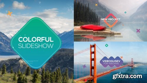 Videohive Colorful Slideshow 18943037