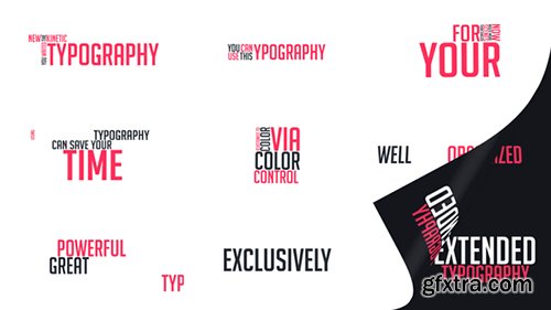 Videohive Extended Typography 16492298