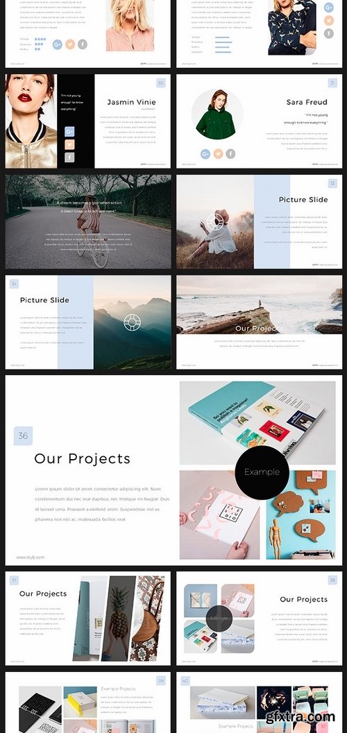 GraphicRiver - SKYFY PowerPoint Template 18395812