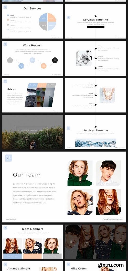 GraphicRiver - SKYFY PowerPoint Template 18395812