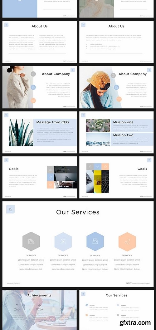 GraphicRiver - SKYFY PowerPoint Template 18395812