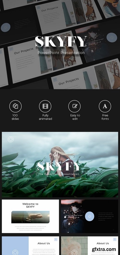 GraphicRiver - SKYFY PowerPoint Template 18395812