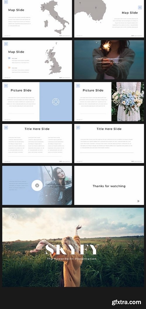 GraphicRiver - SKYFY PowerPoint Template 18395812
