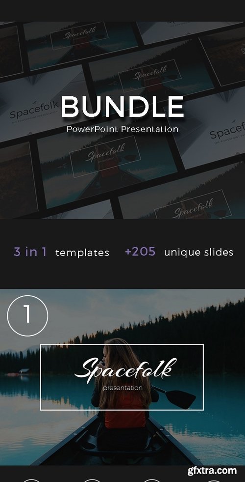 GraphicRiver - Spacefolk Bundle PowerPoint Template 3 in 1 18415393