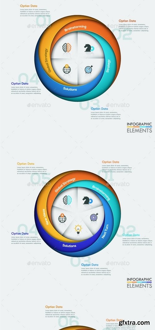 GraphicRiver - 16 Spiral Infographic Templates 18651927