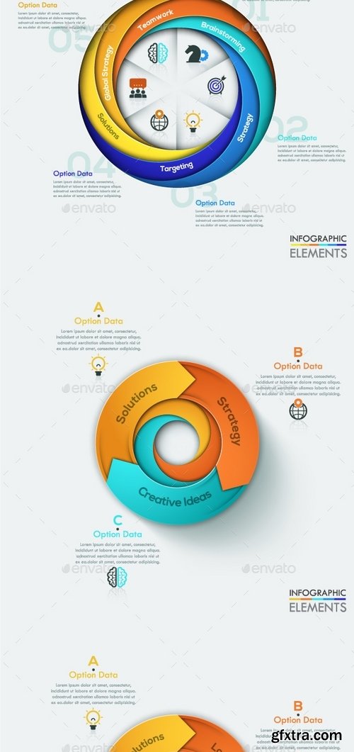 GraphicRiver - 16 Spiral Infographic Templates 18651927