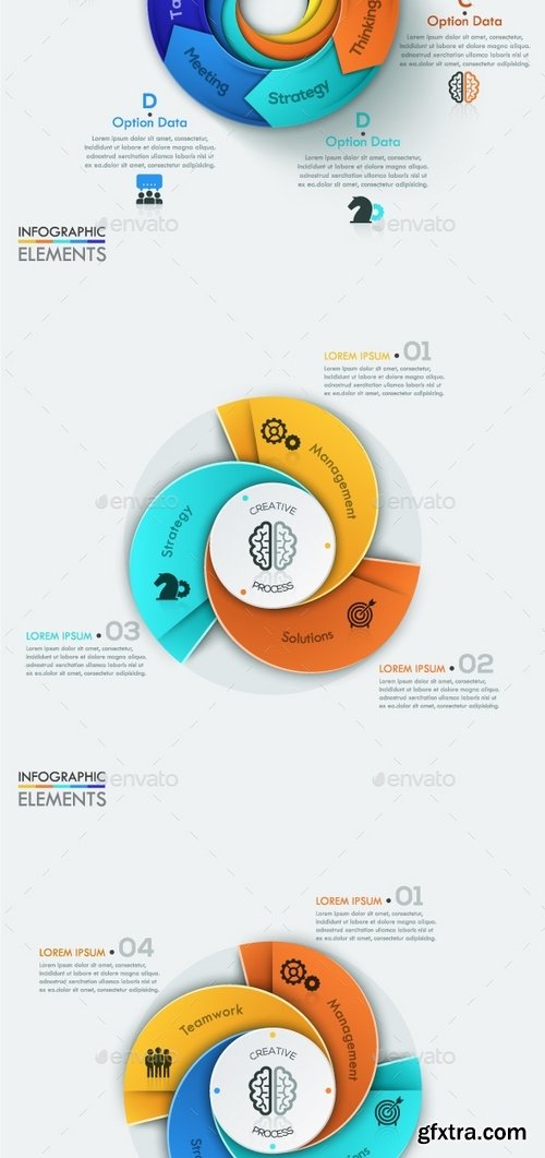 GraphicRiver - 16 Spiral Infographic Templates 18651927