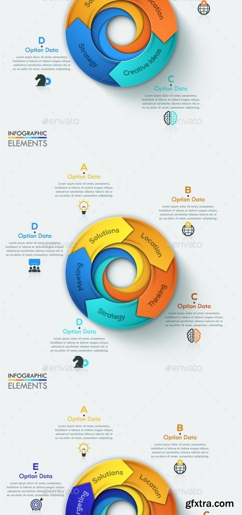 GraphicRiver - 16 Spiral Infographic Templates 18651927