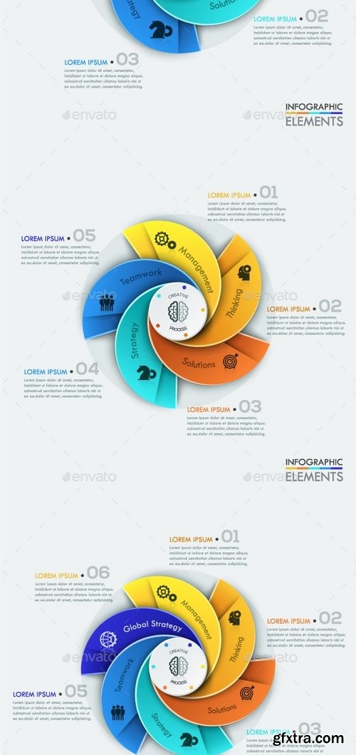 GraphicRiver - 16 Spiral Infographic Templates 18651927