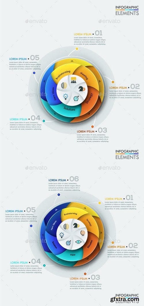 GraphicRiver - 16 Spiral Infographic Templates 18651927