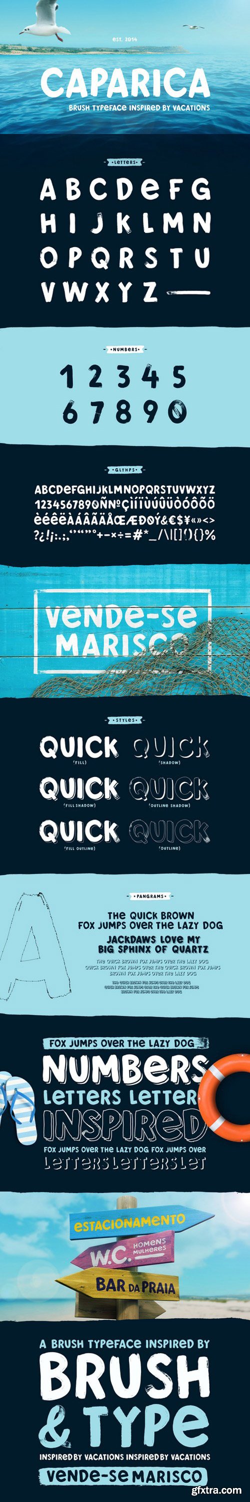 Caparica Typeface