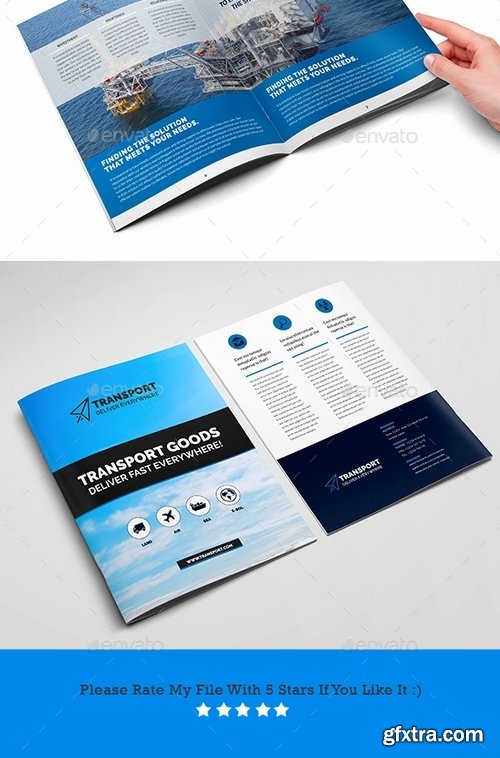 GraphicRiver - Transportation Business Brochure Template V22 16293860