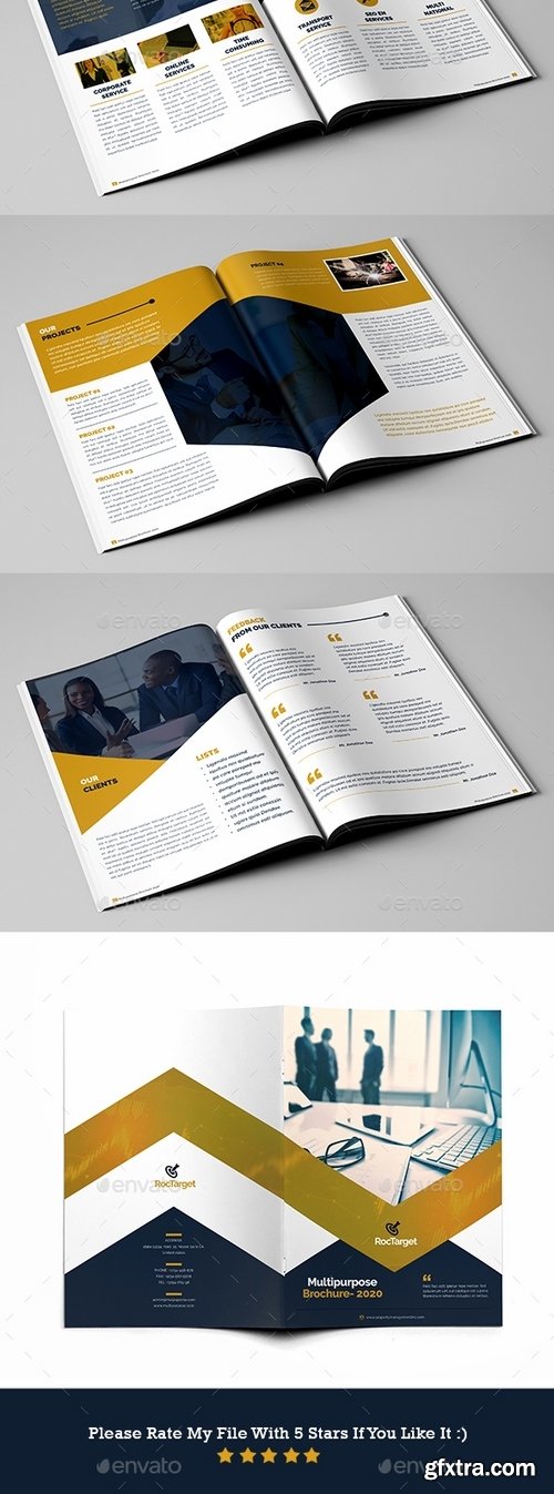 GraphicRiver - Multi-Purpose Corporate Brochure Template V24 16612634