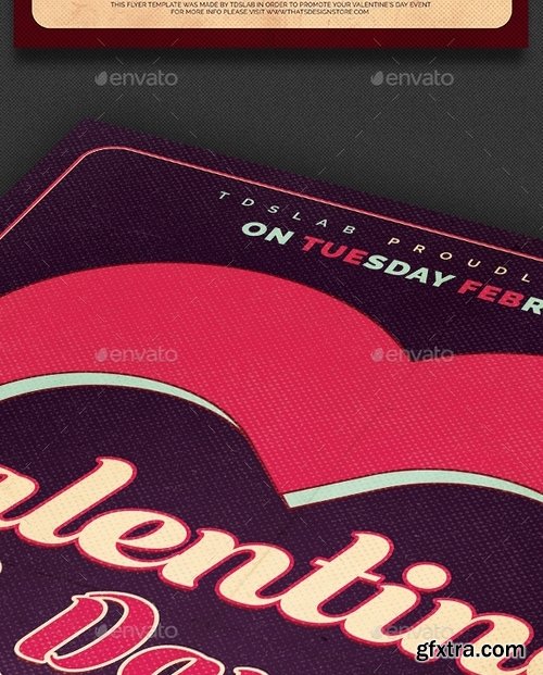 GraphicRiver - Valentines Day Flyer + Menu Templates V9 19308785